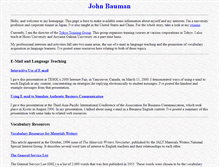 Tablet Screenshot of jbauman.com